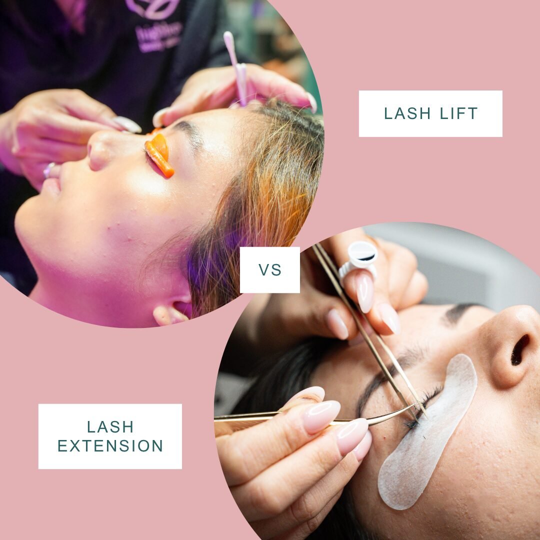 Lash lift vs lash Extensions